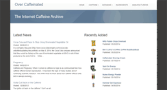 Desktop Screenshot of overcaffeinated.org